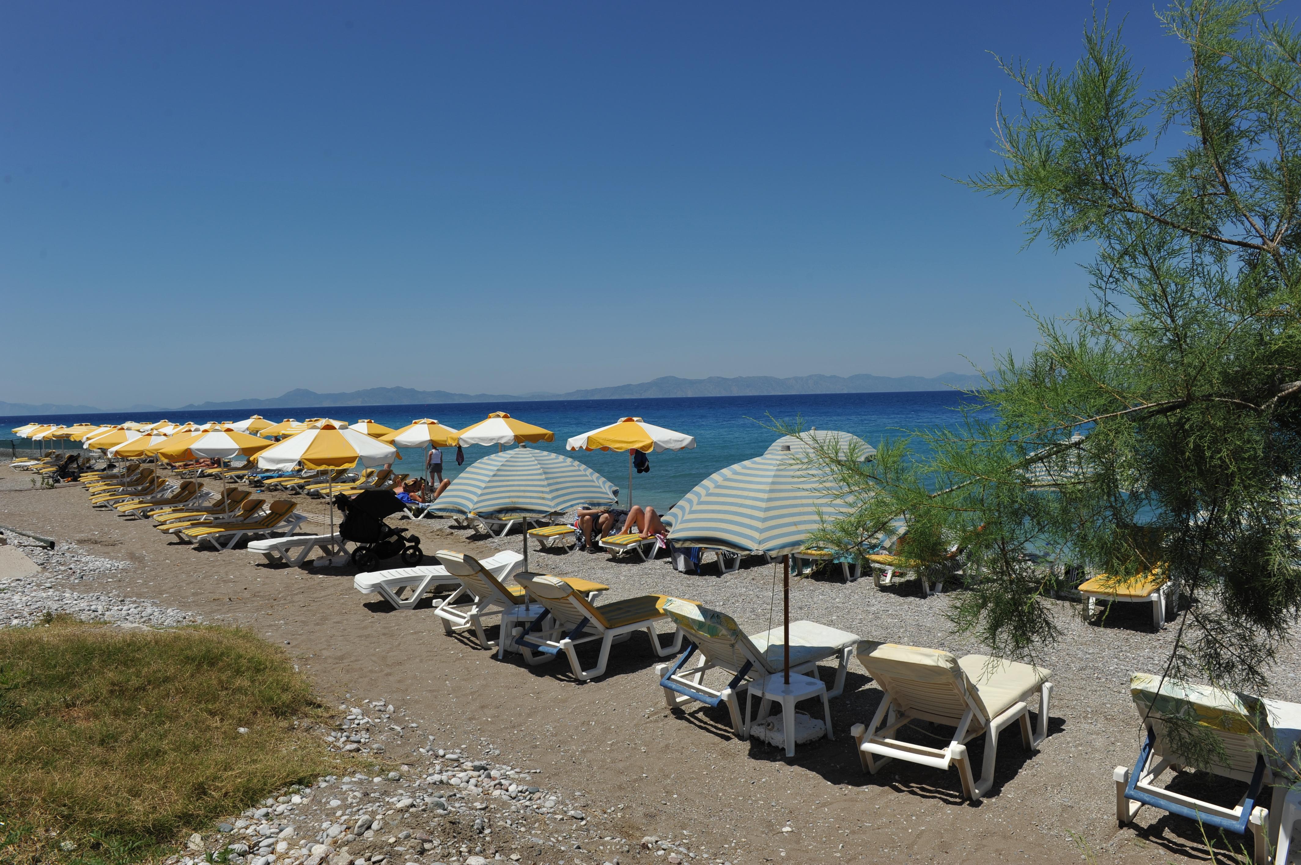 Heleni Beach Hotel Ialisos Exterior foto
